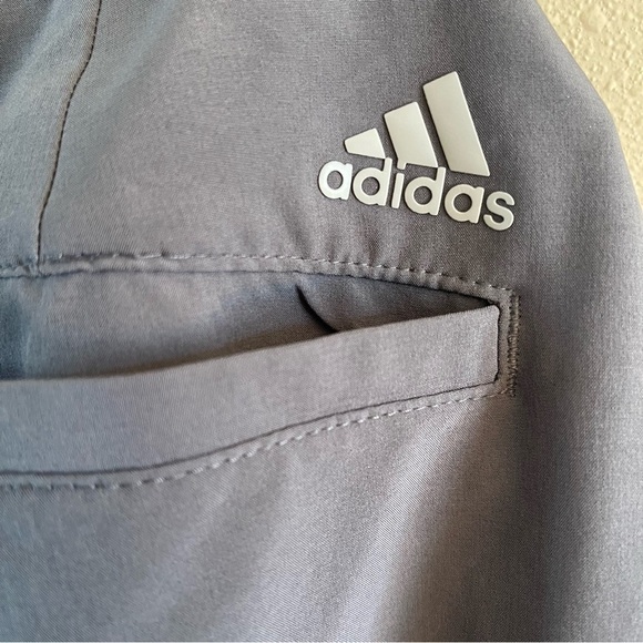 Adidas Golf Shorts Mens 52 Flat Front Comfort Summer Wicking EUC gray - Picture 7 of 7